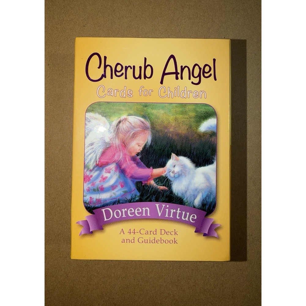 CHERUB ANGEL Cards For Children - Doreen Virtue 44 Card Deck - Missing 1 Card
